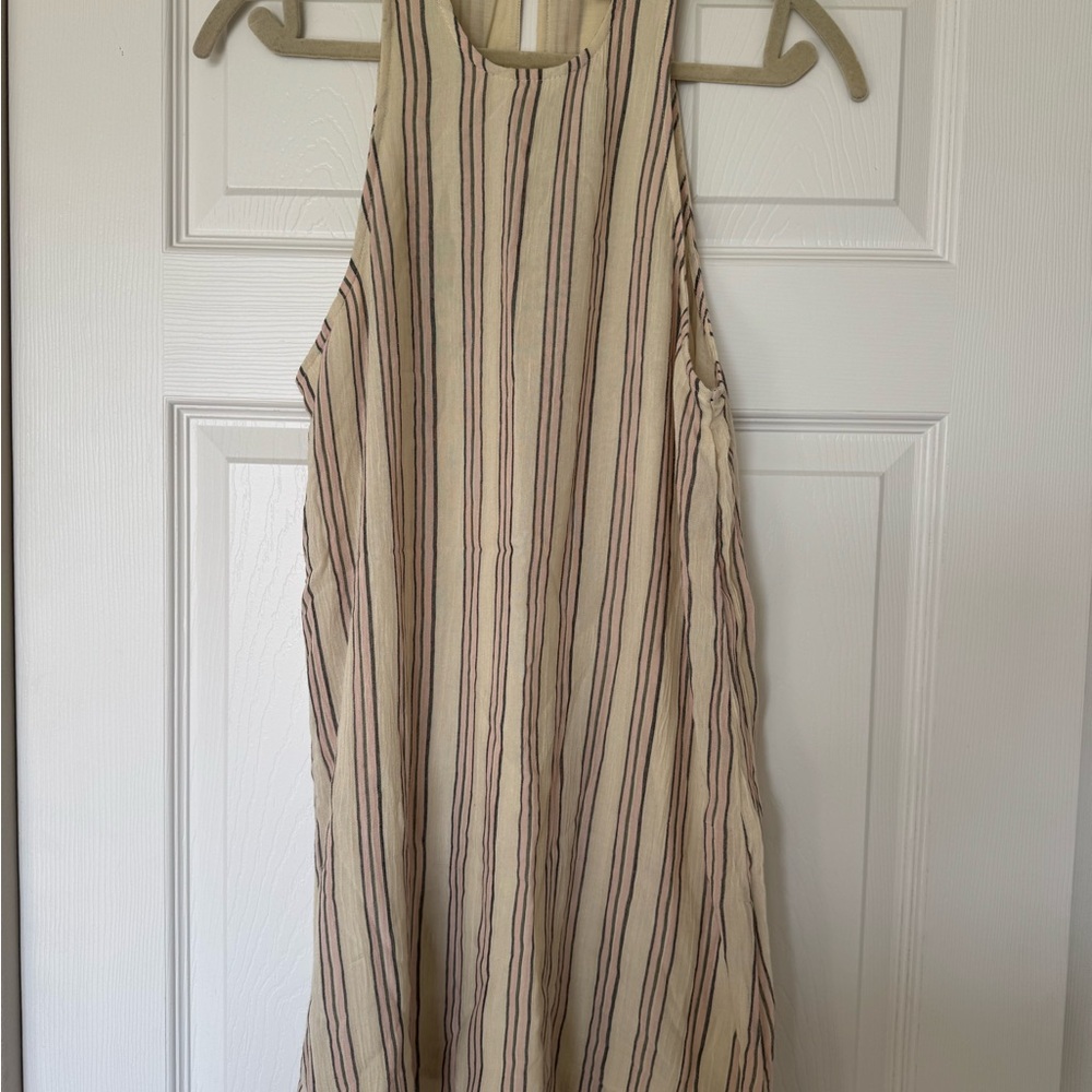 Striped Sleeveless Dress